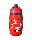 Tommee Tippee Water Bottle for Toddlers with INTELLIVALVE Leak and Shake-Proof Tech BACSHIELD Antibacterial Tech, 12m+, 266ml