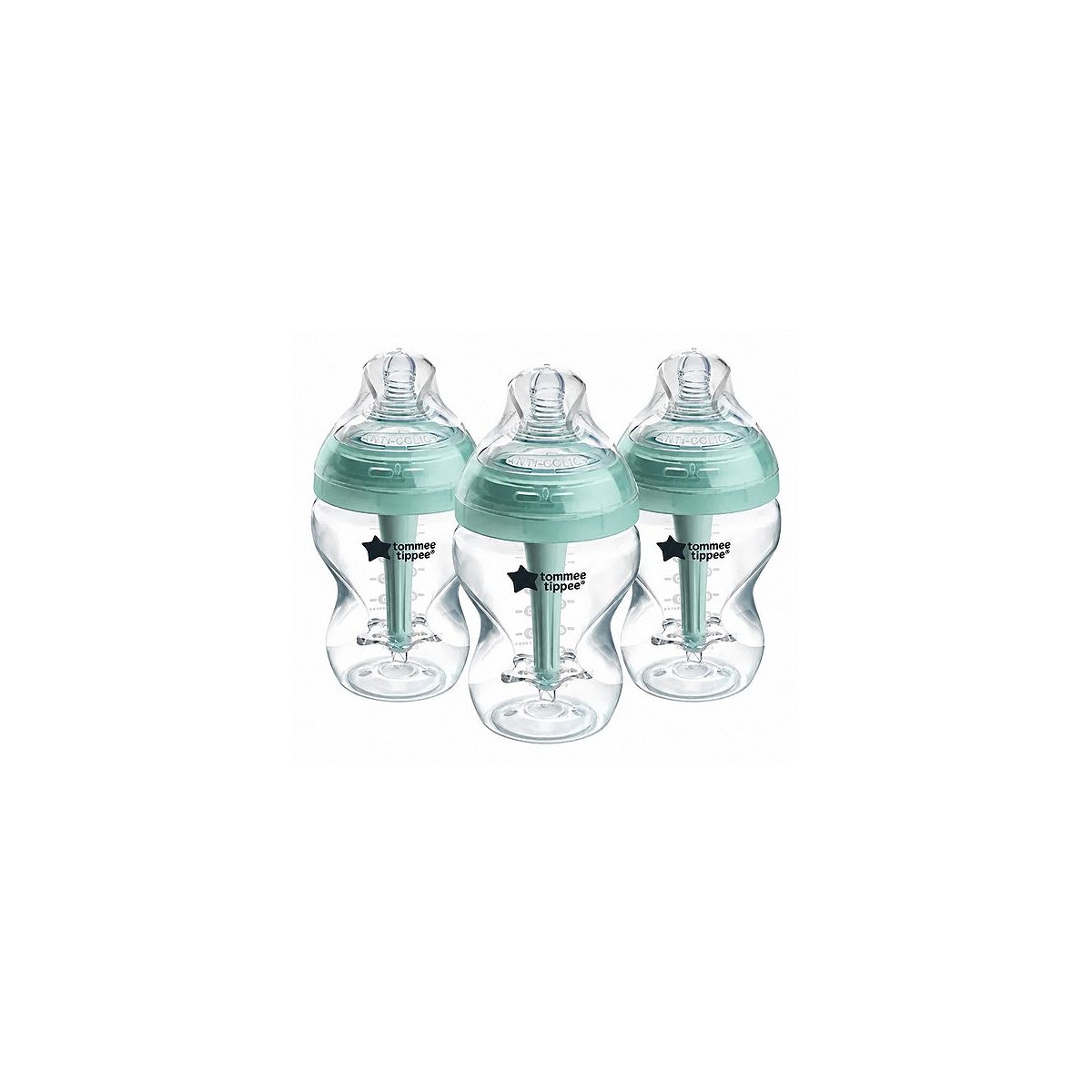 Tommee Tippee Anti-Colic Baby Bottles, 260Ml, Pack Of 3 - Image 3