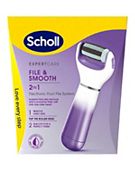 Dr Scholl Velvet Smooth Electronic Foot File Blue