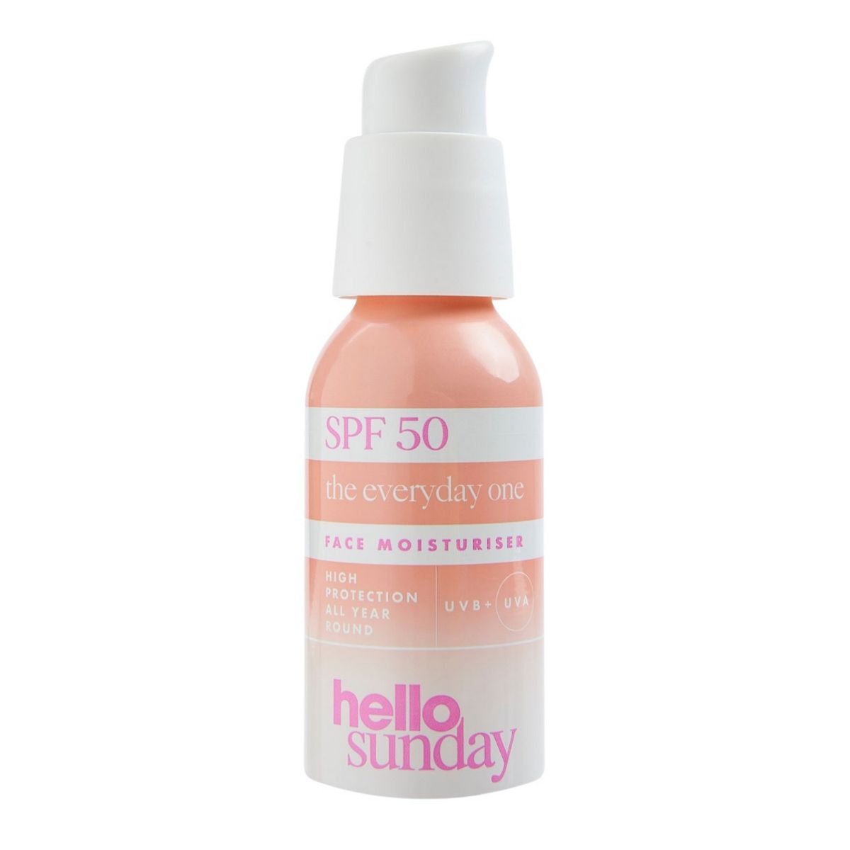 Hello Sunday The Everyday One Face Moisturiser Sunscreen Spf 50 50Ml
