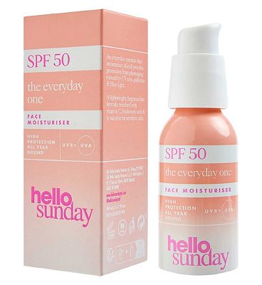 Hello Sunday The Everyday One Face Moisturiser Sunscreen SPF 50 50ml