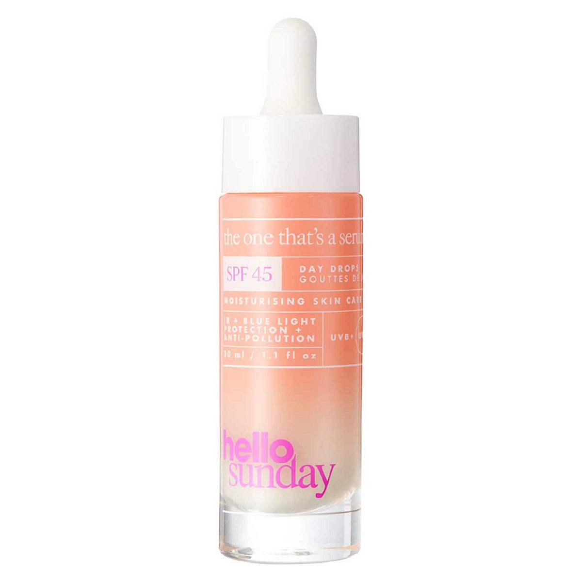 Hello Sunday The One That's A Serum Spf45 30ml