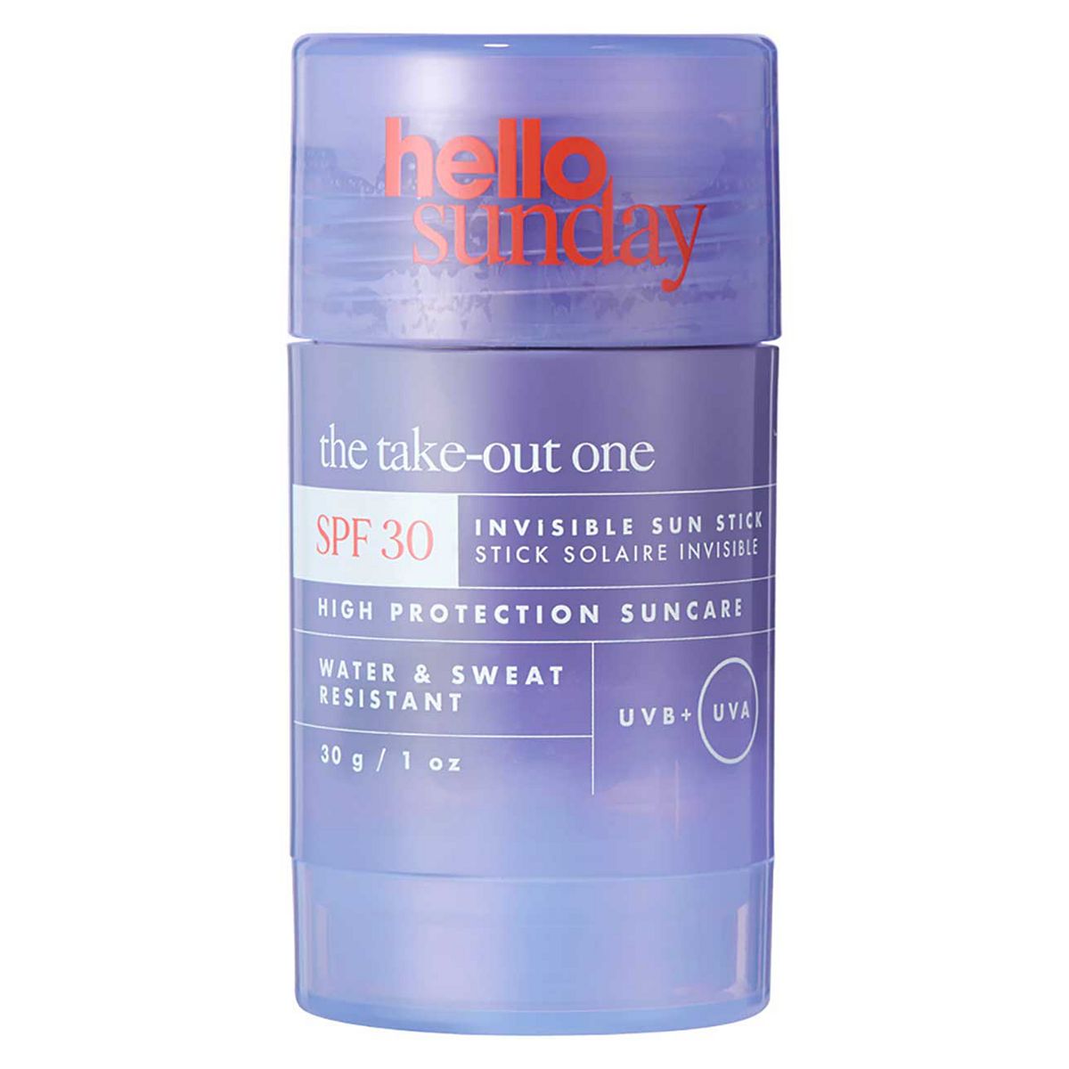 Hello Sunday the Take Out One Solid Body Sunscreen Stick Spf30 35g