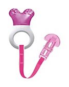 MAM Mini Cooler & Clip Teether Pink