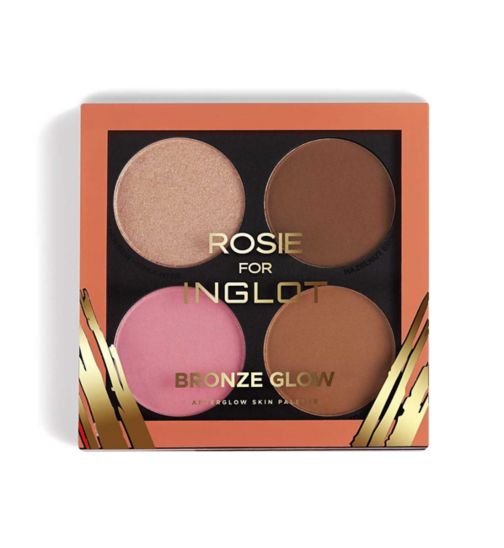 Rosie For Inglot Afterglow Skin Palette Bronze Glow