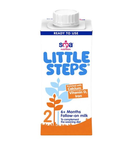 LITTLE STEPS® Follow-On Baby Milk 6 Mth+ Ready-To-Use Formula Milk 200ml