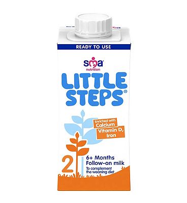LITTLE STEPS Follow-On Baby Milk 6 Mth+ Ready-To-Use Formula Milk 200ml