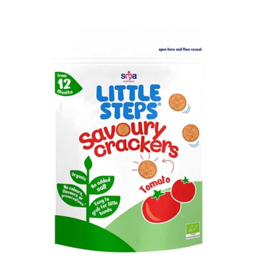 Little Steps Organic Tomato Savoury Crackers 100g