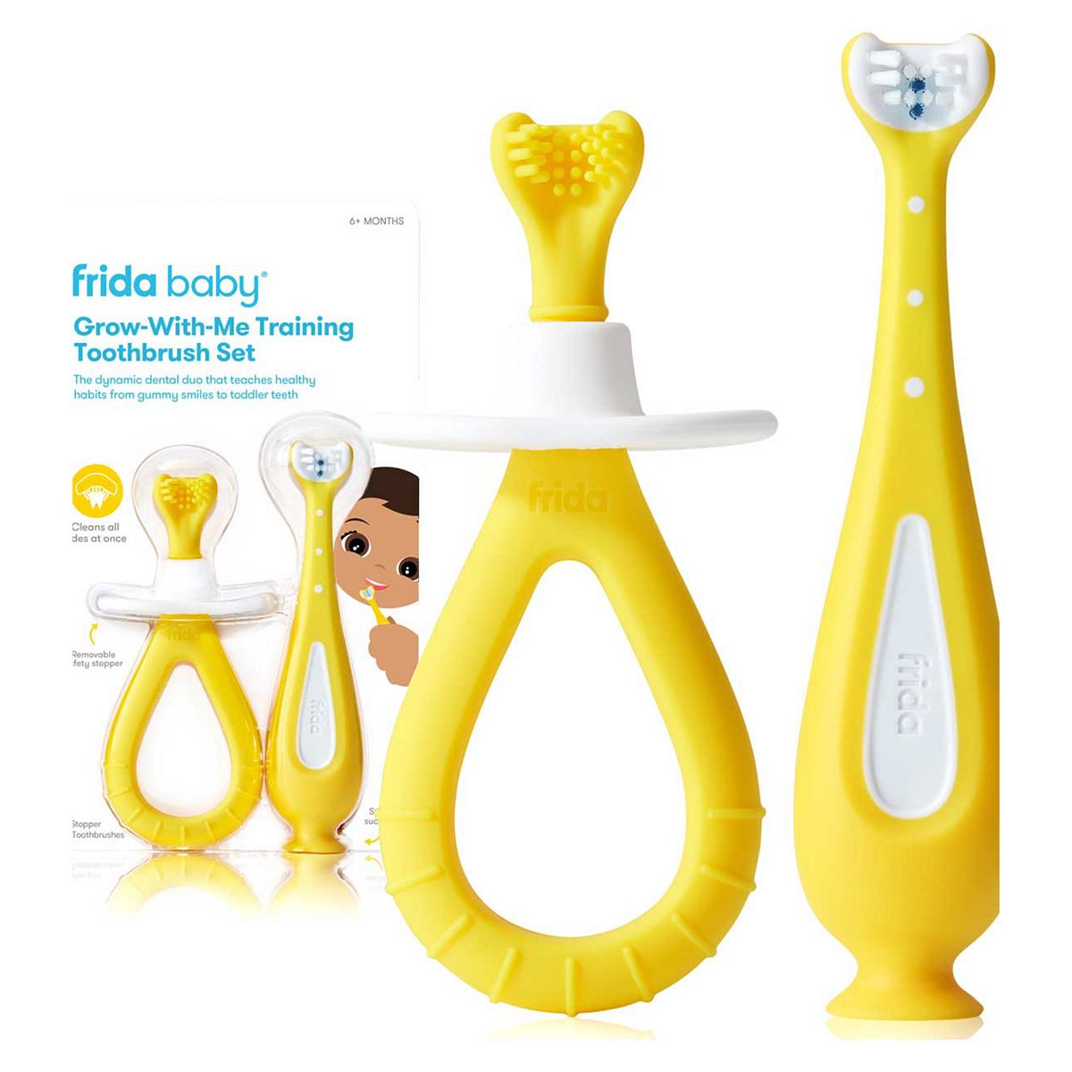 Fridababy Frida Baby Grow-With-Me-Training Toothbrush Set