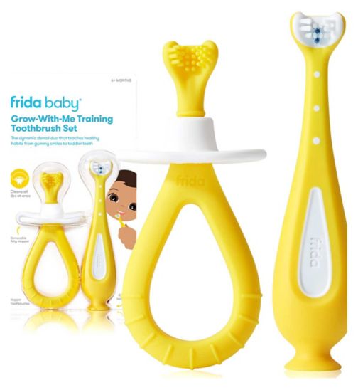 Frida Baby Grow-With-Me-Training Toothbrush Set