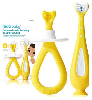 Frida Baby Grow-With-Me-Training Toothbrush Set