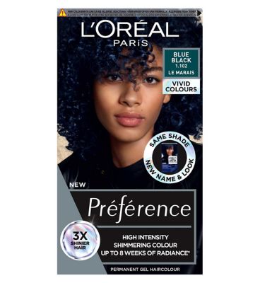 L'Oreal Colorista Blue Black Permanent Hair Dye Gel High Intensity Permanent Hair Colour