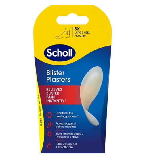Scholl Heel Blister Plasters 5 Pack