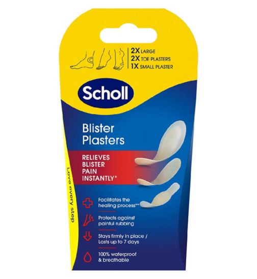 Scholl Blister Plasters Mixed 5s