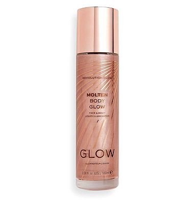 Revolution Molten Body Glow Rose Gold Rose Gold