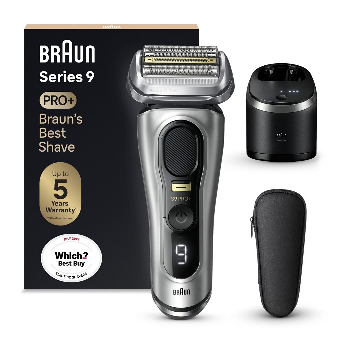 Braun Series 9 Pro + - 9467Cc Electric Shaver With Smartcare Center