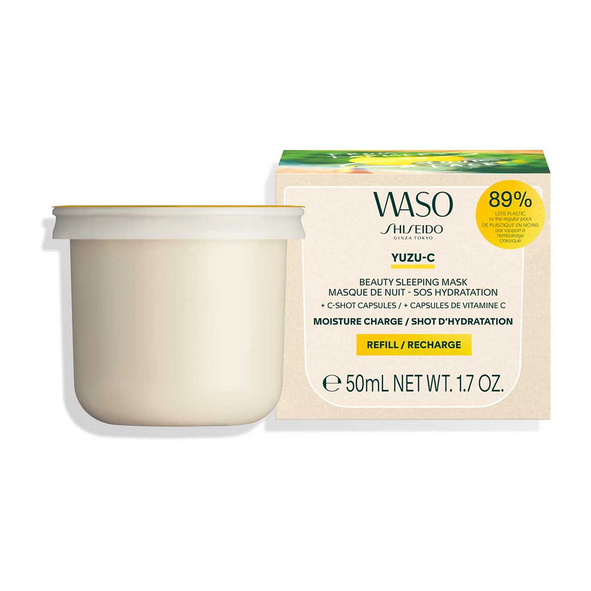 Shiseido Waso Yuzu-C Beauty Sleeping Mask - 50ml