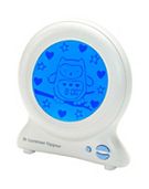 Tommee Tippee Groclock Sleep Trainer Clock, Alarm Clock and Nightlight for Young Children, USB-Powered