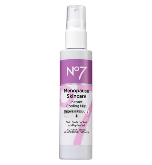 No7 Menopause Skincare Instant Cooling Mist 100ml