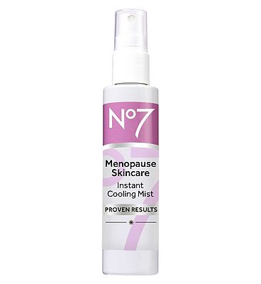 Click to view product details and reviews for No7 Menopause Skincare Instant Cooling Mist 100ml.