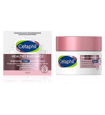 Cetaphil Healthy Radiance Brightening Night Comfort Cream with Niacinamide 50g