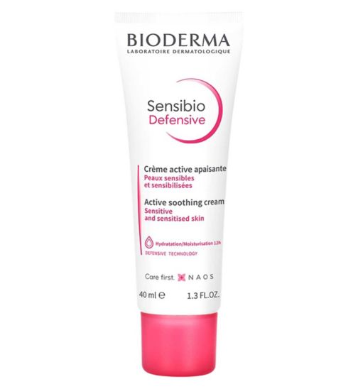 Bioderma Sensibio Defensive Active Soothing Moisturising Cream Sensitive Skin 40ml