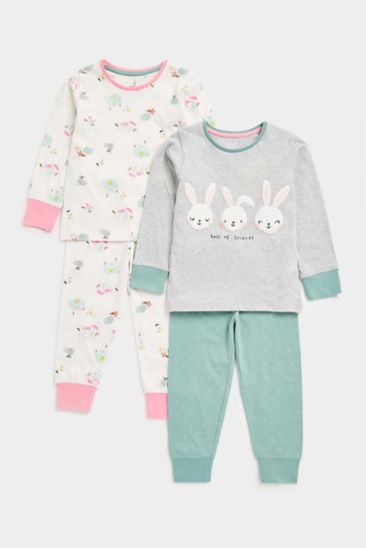 Bunny Pyjamas - 2 Pack