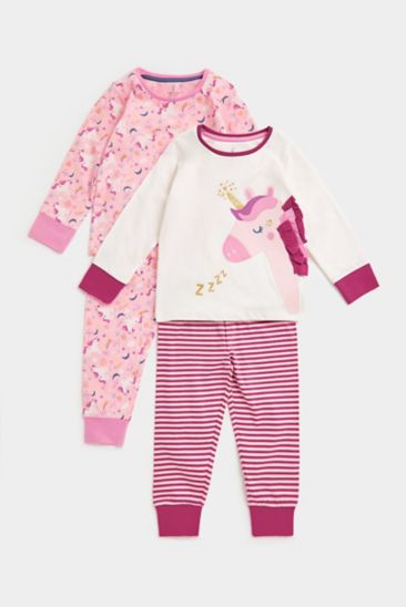 Unicorn Pyjamas - 2 Pack