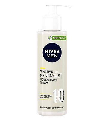 NIVEA MEN Sensitive Pro Menmalist Liquid Shave 200ml - Boots