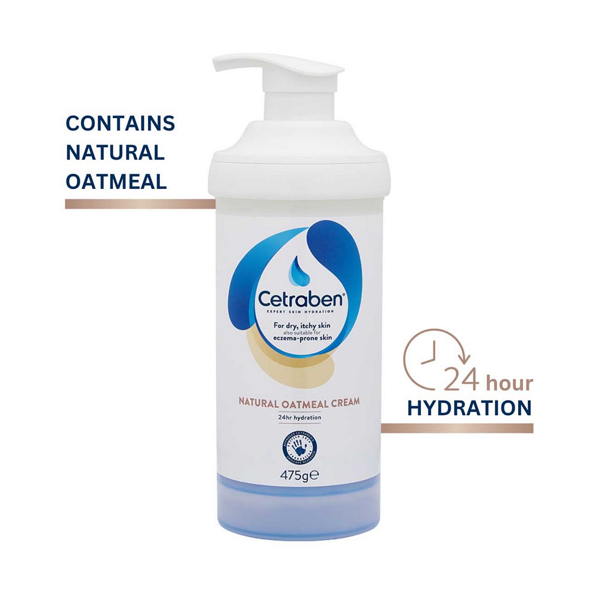 Cetraben Natural Oatmeal Cream 475G