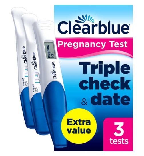 Clearblue Digital Pregnancy Test Combo Pack 3 Tests