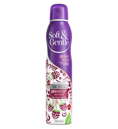 Soft & Gentle Berry Bliss Anti-Perspirant Spray 250ml