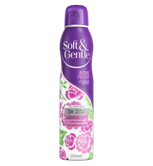 Soft & Gentle Rose Fever Anti-Perspirant Spray 250ml