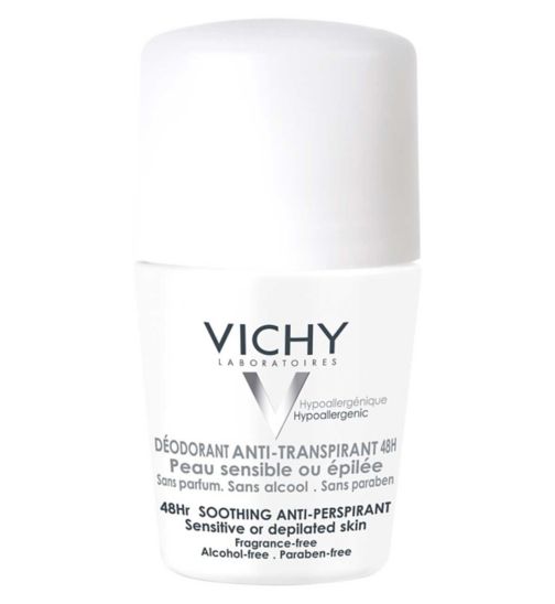 Vichy 48HR Soothing Roll-On Anti-Perspirant for sensitive skin 50ml
