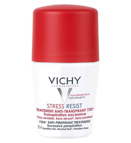 Vichy 72HR Stress Resist Roll-On Anti-Perspirant for sensitive skin 50ml