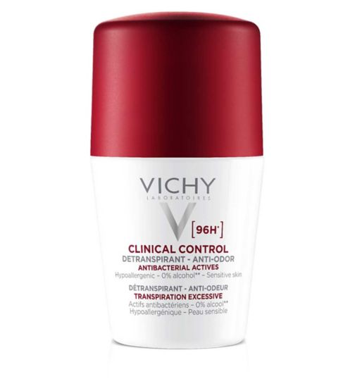 Vichy Clinical Control 96HR Protection Anti-Perspirant Roll On Deodorant 50ml
