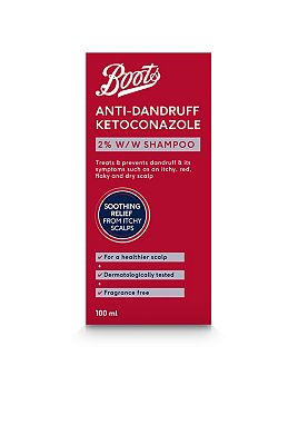 Boots Anti-Dandruff Ketoconazole 2% w/w Shampoo