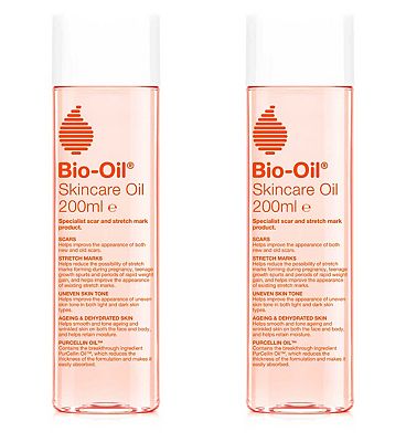 Bio-Oil Skincare Oil (x2 200ml) UKs No.1 selling Body Oil*, Skincare That Helps Reduce The Appearanc