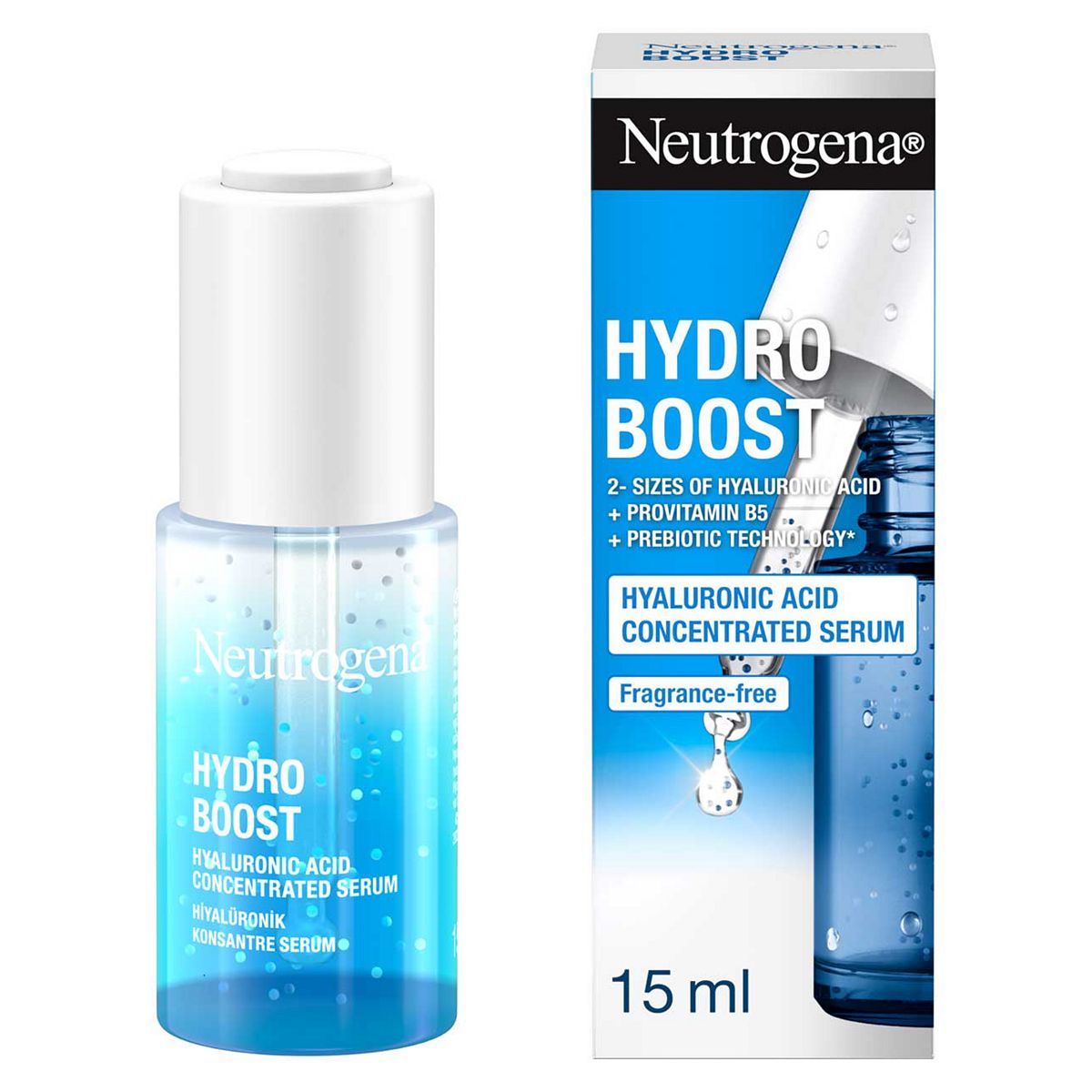 Neutrogena Hydro Boost Hyaluronic Acid Concentrated Serum 15Ml