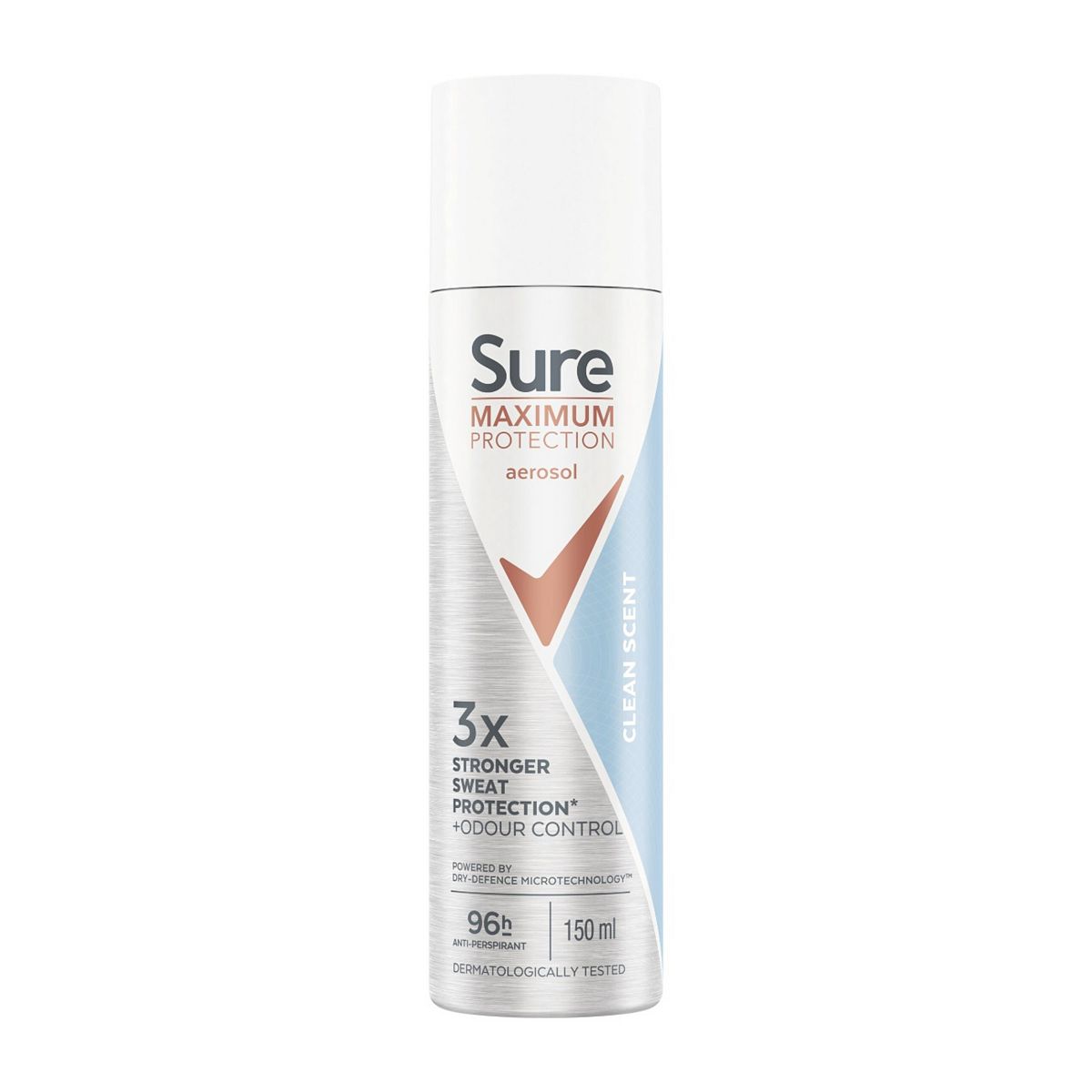 Sure Maximum Protection Clean Scent Anti-Perspirant Deodorant 150Ml