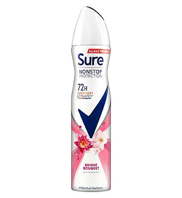 Sure Women Bright Antiperspirant Deodorant Nonstop 250ml