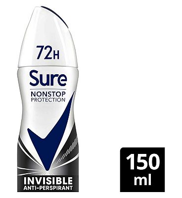 Sure Women Inv B&W Antiperspirant Deodorant Nonstop 150ml