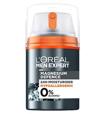 L'Oreal Men Expert Magnesium Defence Hypoallergenic 24H Moisturiser 50ml