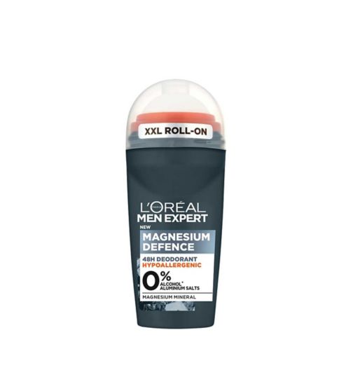 L'Oreal Men Expert Magnesium Defence Hypoallergenic 48H Roll-On Deodorant 50ml