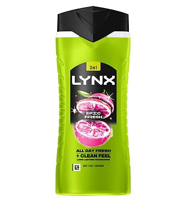 Lynx Epic Fresh Grapefruit & Tropical Pineapple Scent Shower Gel 500ml