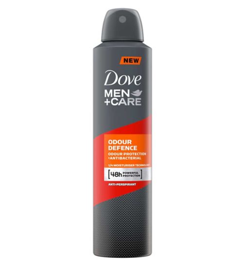 Dove Men+Care Odour Defence Anti-perspirant Deodorant Spray 250ml
