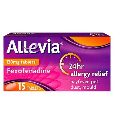 Allevia 120mg Tablets x 15