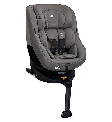 Joie i-Spin 360 Grey Flannel i-Size Car Seat Ultimate Bundle