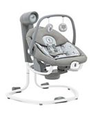 Hauck Alpha Bouncer 2 in 1 - Pastel Bear Light Grey