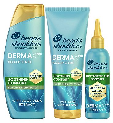 Head & Shoulders DERMAXPRO Soothing Anti Dandruff Dry Scalp Hair Bundle